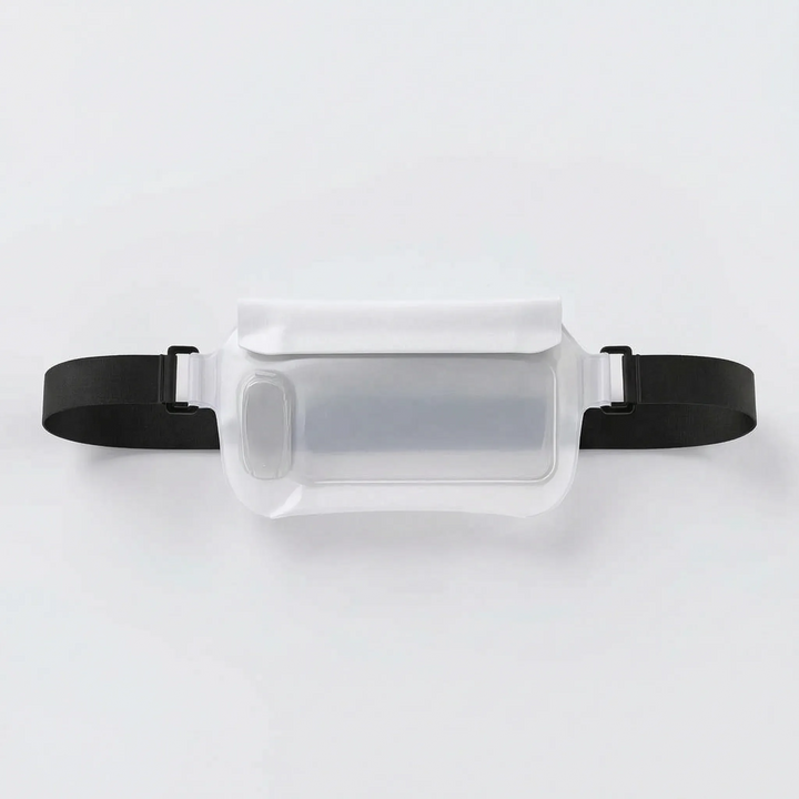 Stylish unisex water-repellent waist pack, keeps essentials safe & dry on-the-go.