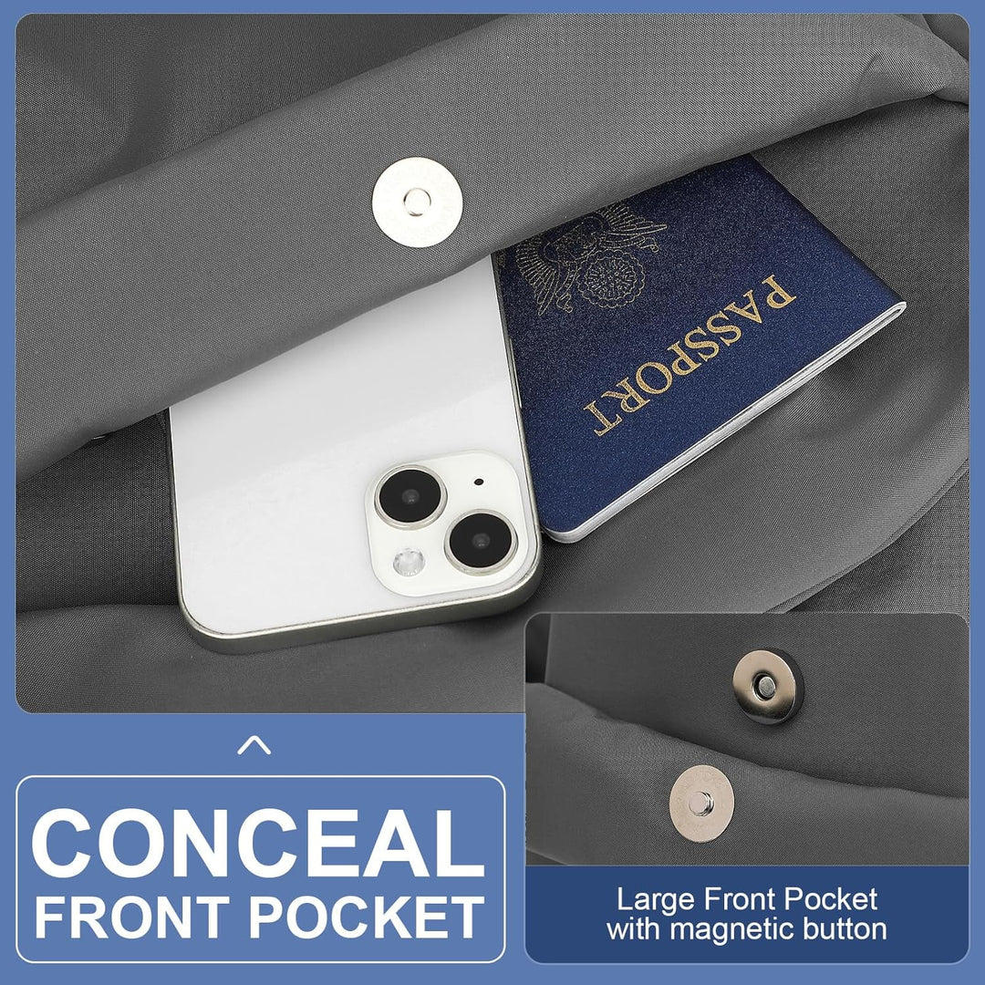 Lightweight travel backpack for adventures, water-resistant material, easy to pack.