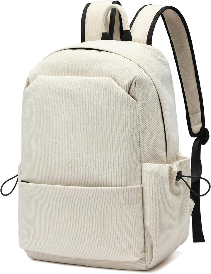 Unisex water-resistant travel backpack, perfect for organized, lightweight journeys.