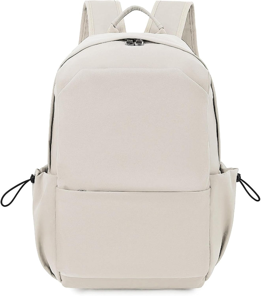 Modern unisex work bag, padded laptop sleeve, multiple organized pockets.