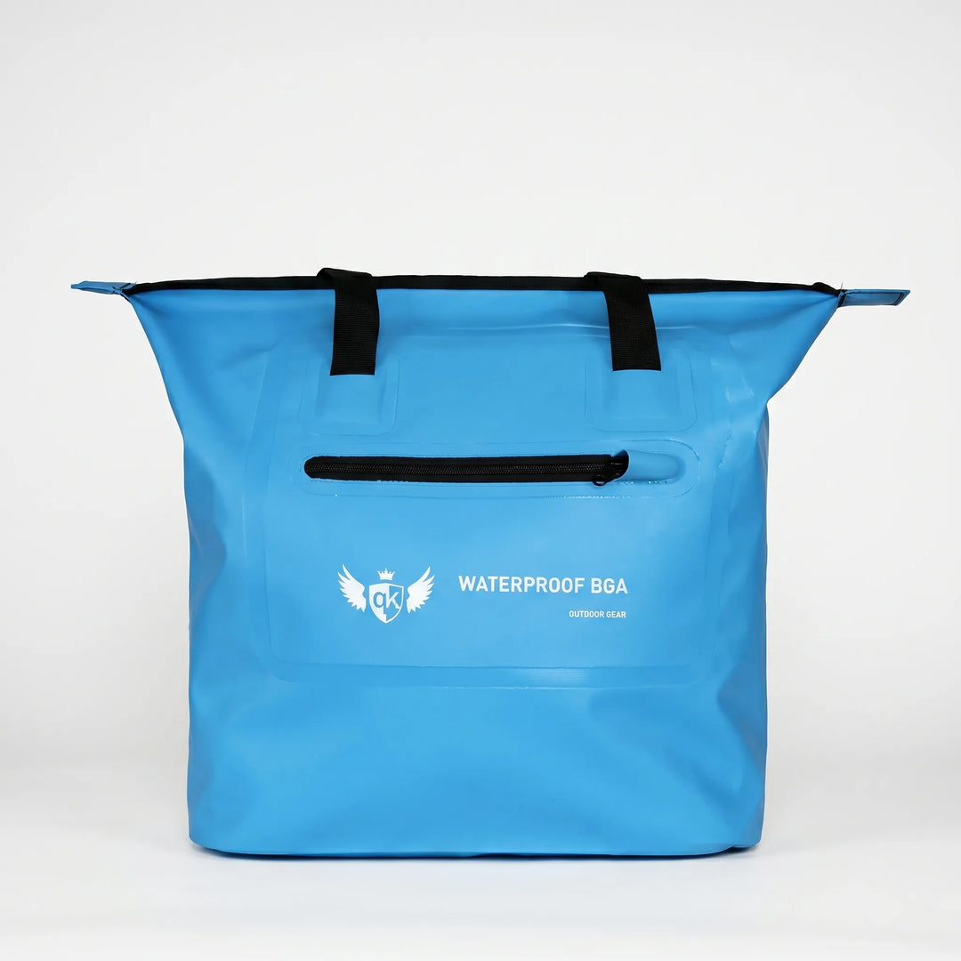 Durable, splash-proof unisex shoulder tote bag, ideal for beach trips, hiking, and water activities.