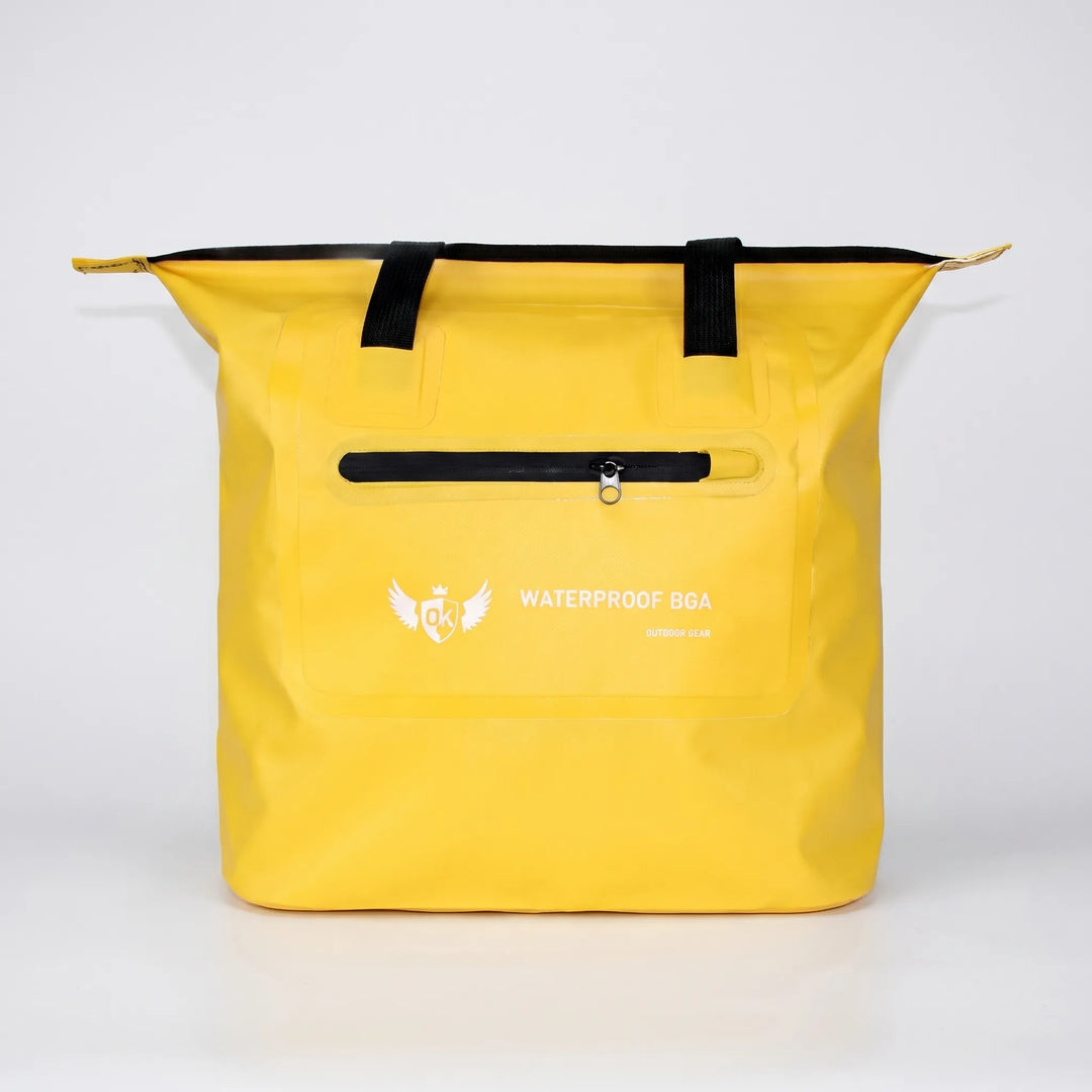 Rugged unisex outdoor shoulder tote bag, water-resistant for camping, adventures & travel gear.