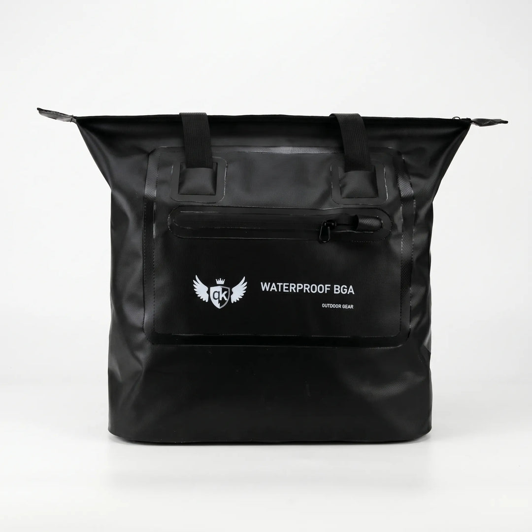Stylish unisex water-resistant tote bag with ample storage, perfect for daily errands & travel.