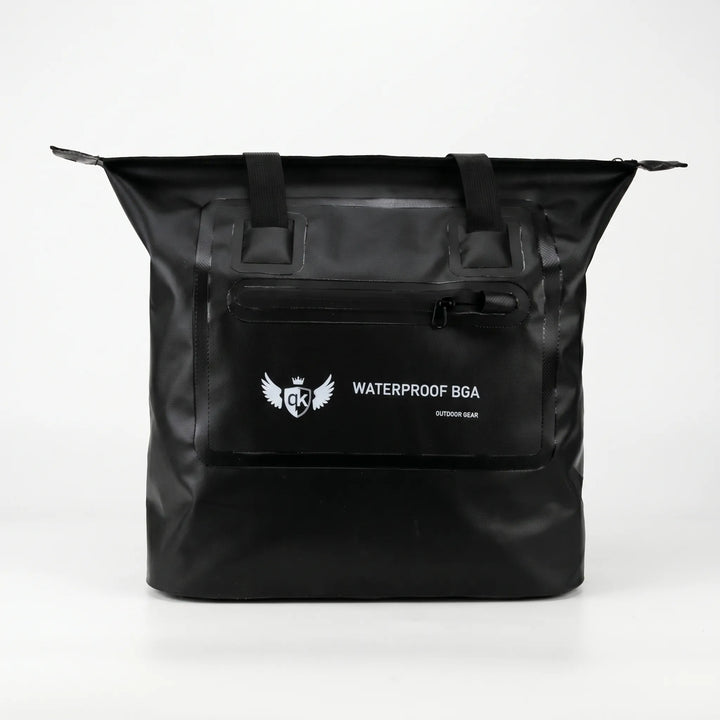 Stylish unisex water-resistant tote bag with ample storage, perfect for daily errands & travel.