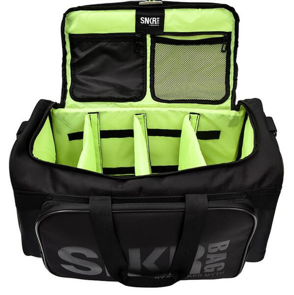 Stylish unisex gym bag, water-resistant & spacious, perfect for athletic shoes and apparel.