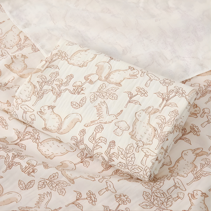 Durable, breathable, and waterproof baby sleep mat with cotton top for nursery.