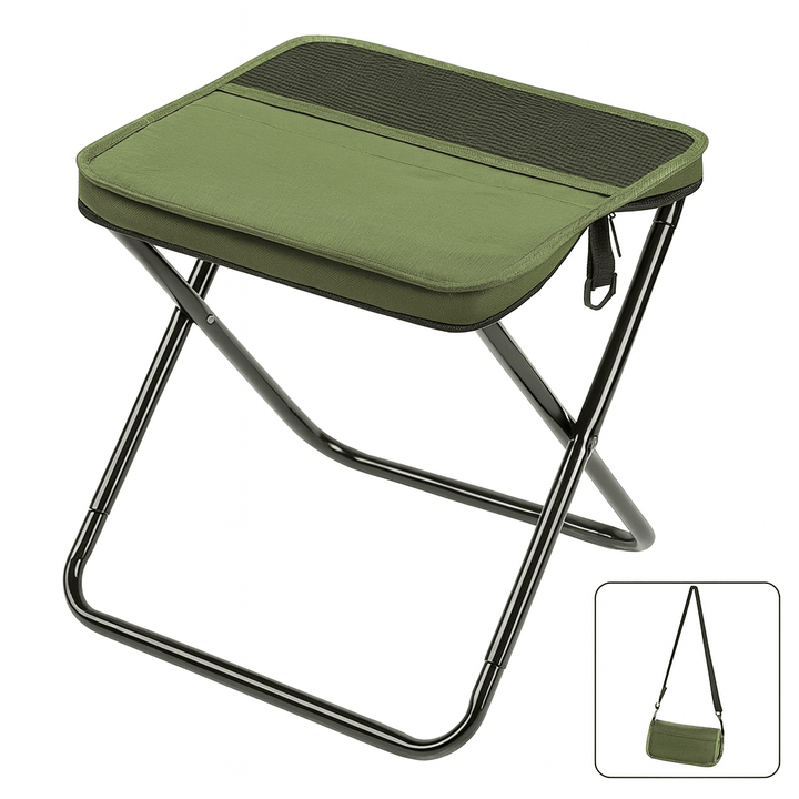 Compact & waterproof folding chair backpack. Your ultimate portable seat for outdoor adventures.
