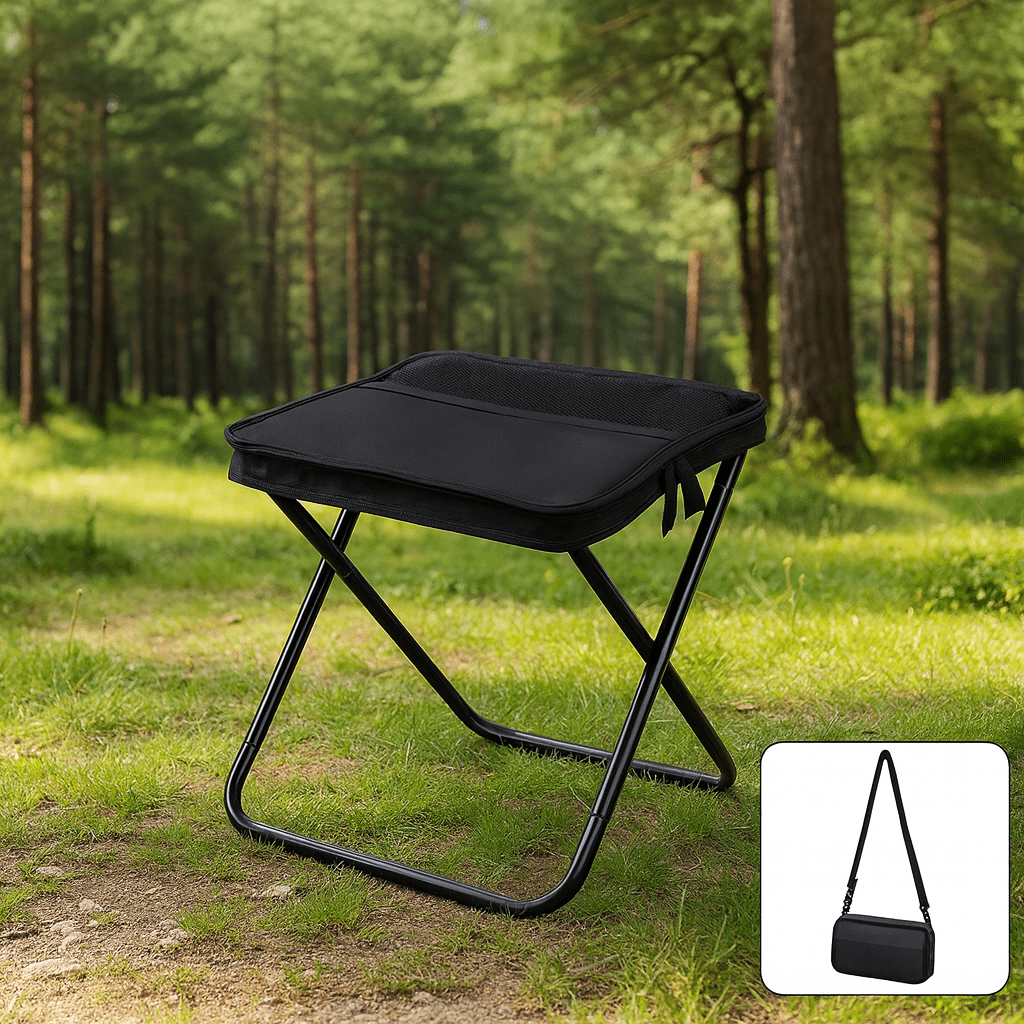 Unisex outdoor gear: waterproof folding chair backpack for adventures & travel. Durable & ultralight.