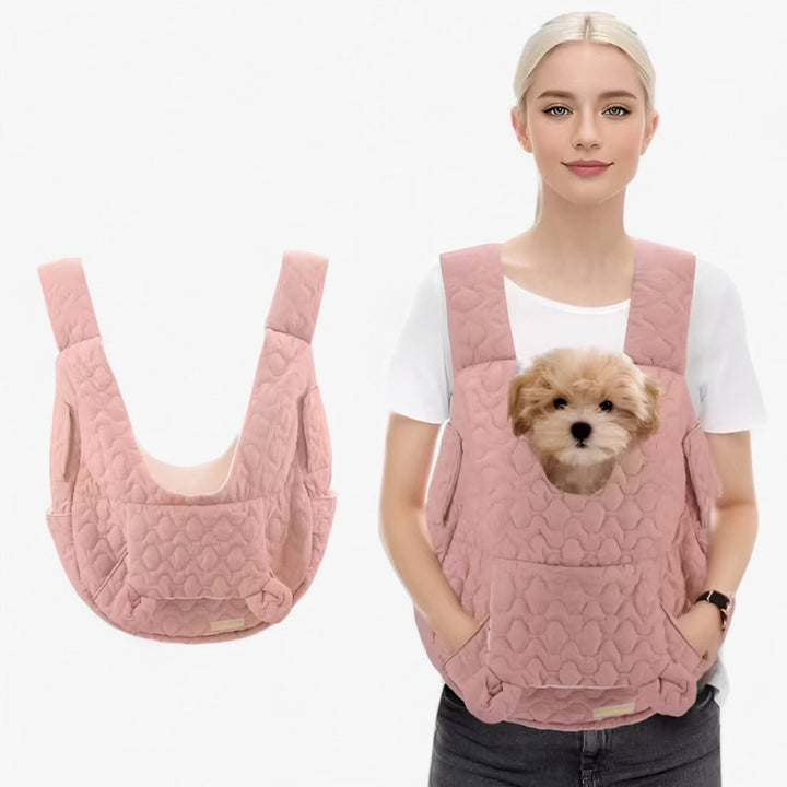 Secure & comfortable waterproof pet carrier for cats & small dogs. Perfect for travel or vet visits.