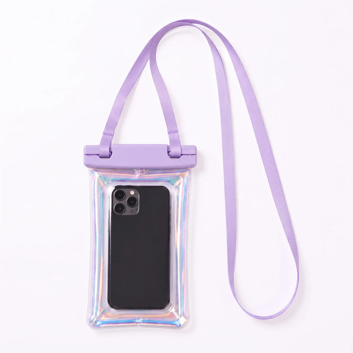 Universal waterproof phone bag, great for swimming, boating, and protecting electronics.