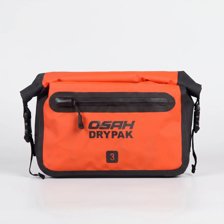 Rugged outdoor roll-top bag: waterproof, weather-resistant waist pack for active exploration.