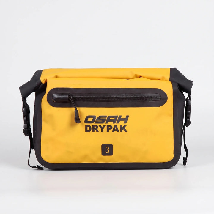 Compact waterproof roll-top waist bag. Securely carries outdoor essentials, rain or shine.