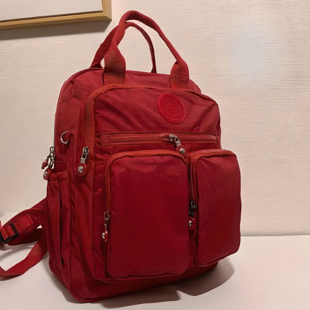Durable waterproof travel bag, a versatile multi-pocket urban backpack for city adventures.