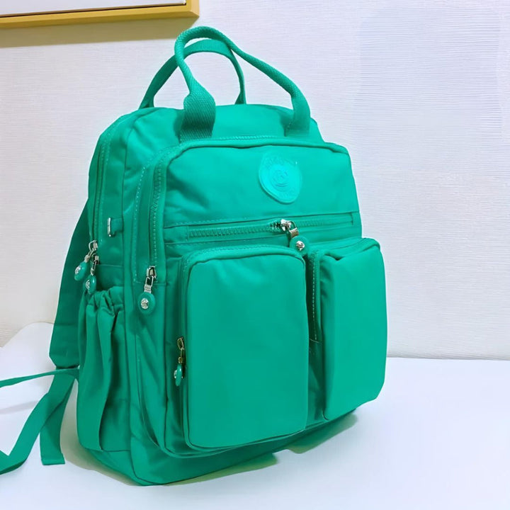 Stylish unisex urban backpack, waterproof and multi-pocket for dynamic city life.
