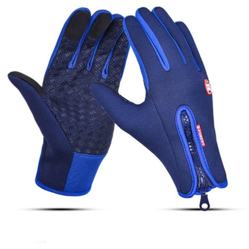 Stay warm with these windproof, thermal winter gloves. Unisex touchscreen design perfect for all your cold weather outdoor sports.