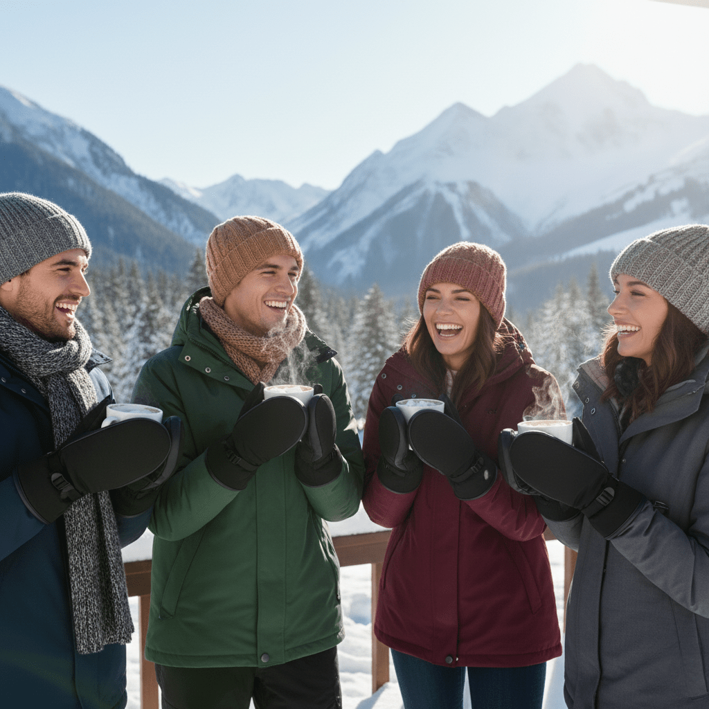 Cold weather touchscreen cycling gloves. Windproof & warm for hiking, running, and all winter outdoor gear.