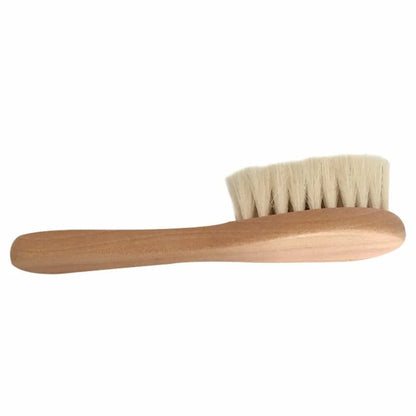 Gentle baby comb and brush set, perfect for infant nursing & feeding routines