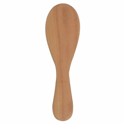 Newborn essential: soft wooden baby hair brush for sensitive scalps