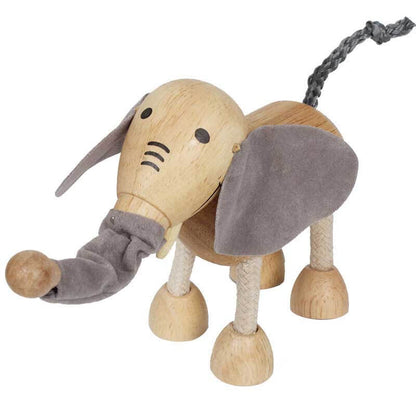 Wooden horse figure, classic farm animal for toddler educational interactive play