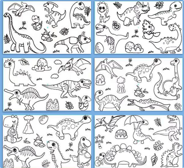 Kids' self-adhesive coloring roll in XXL size, a perfect gift for encouraging artistic and screen-free activities