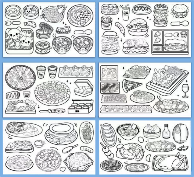 Children's art supply: a large self-adhesive coloring roll for easy setup and mess-free creative playtime