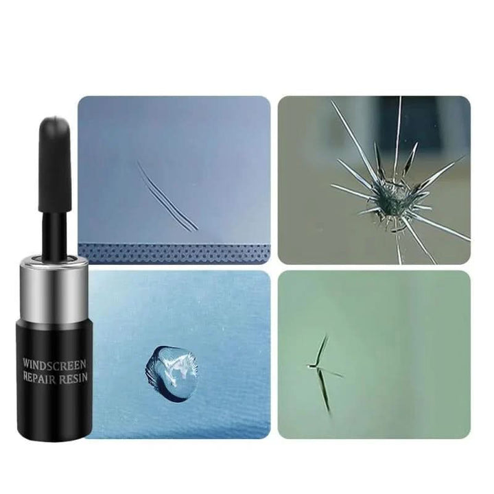 Universal car accessory for quick auto glass chip repair & windshield crack fix, essential vehicle maintenance.