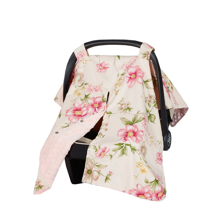 Universal baby stroller sunshade cover with integrated mosquito net for infant protection.