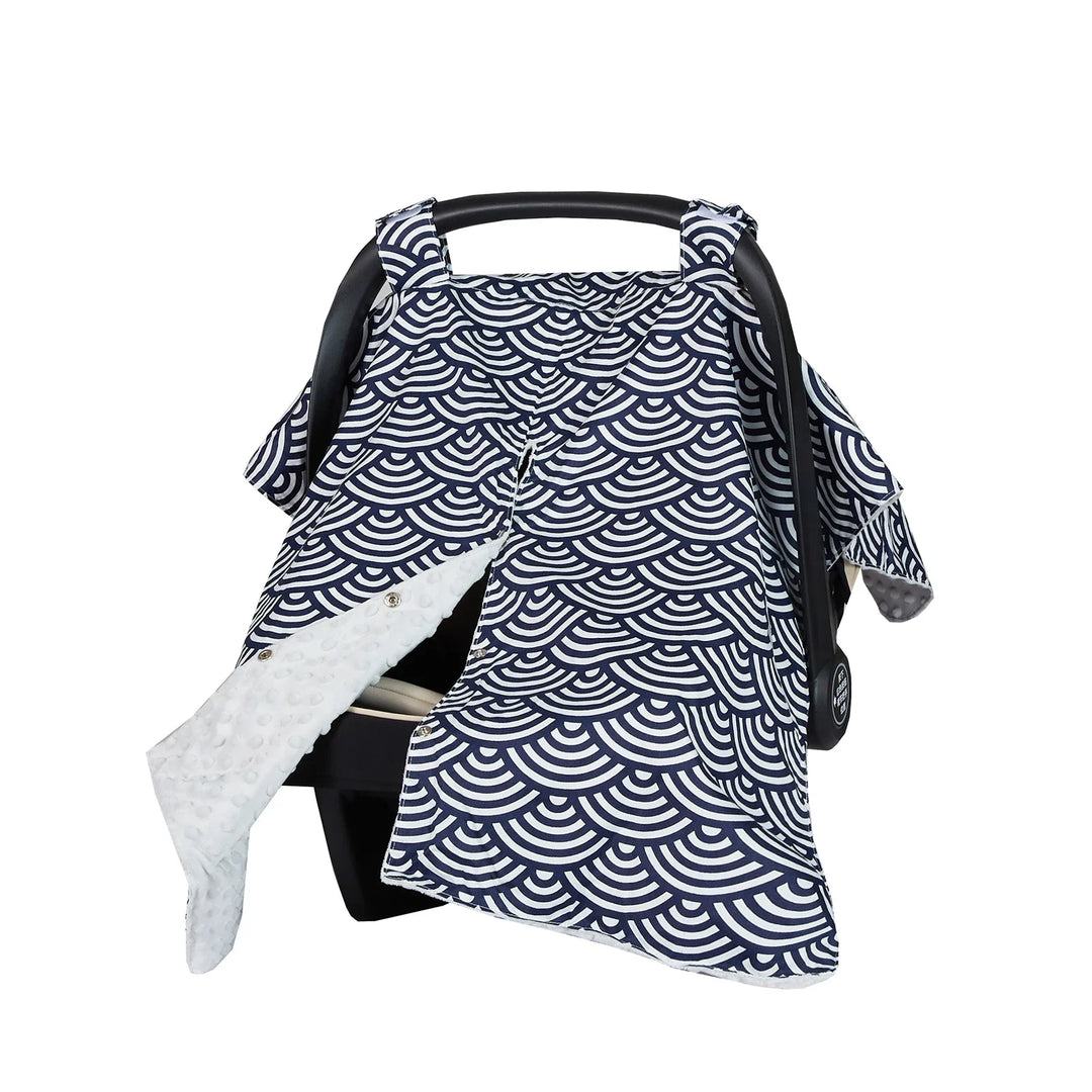 Durable baby stroller sunshade with integrated mosquito net, providing full outdoor protection.