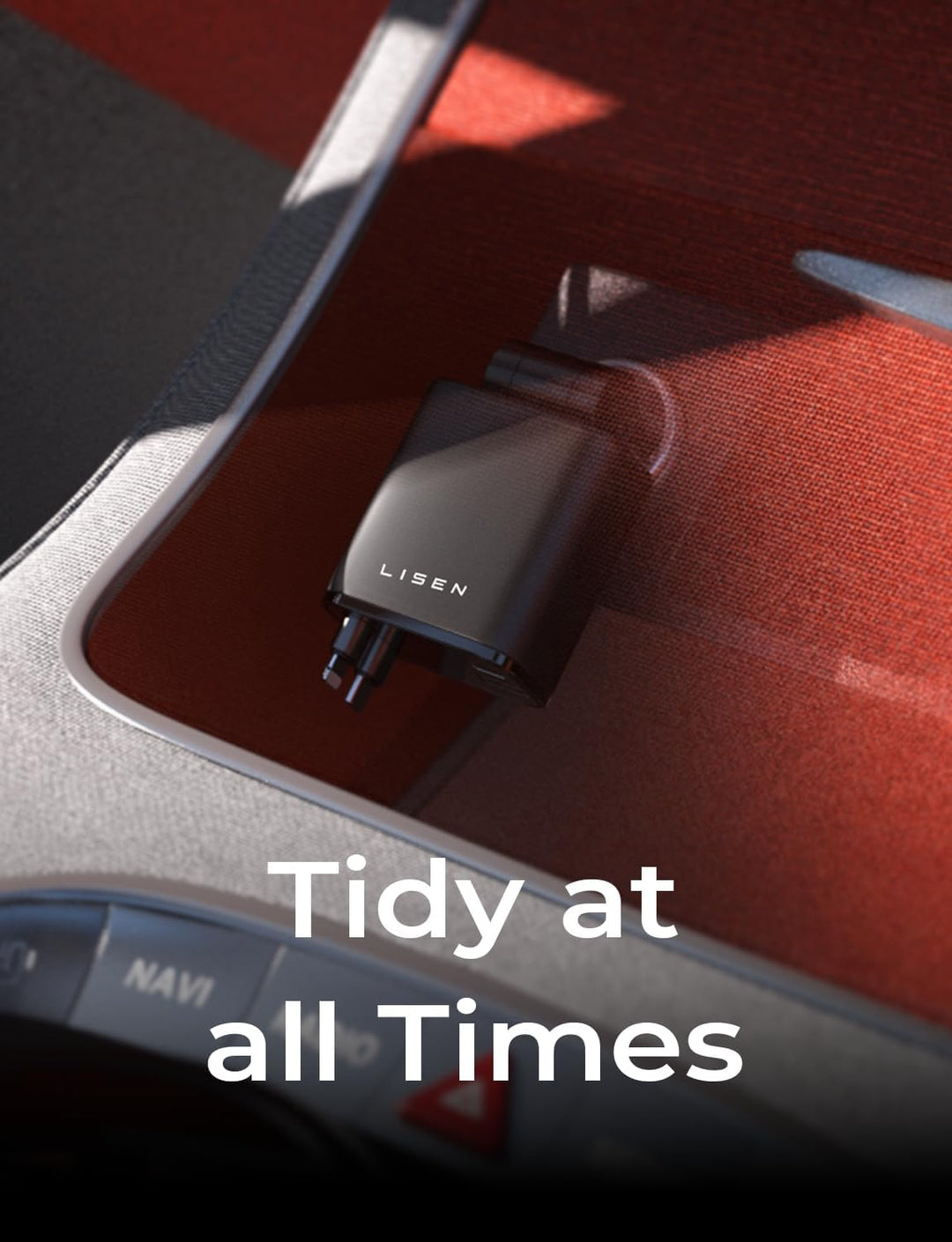 High-speed 69W USB-C car charger, designed with a retractable cable for a clutter-free auto.
