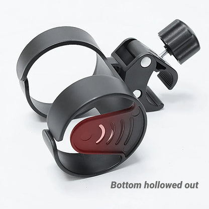 Stroller accessory: Universal cup holder for baby transport, keeping drinks accessible