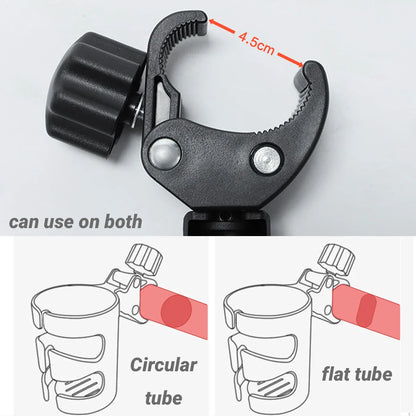 Durable universal stroller bottle holder, essential baby gear for busy parents