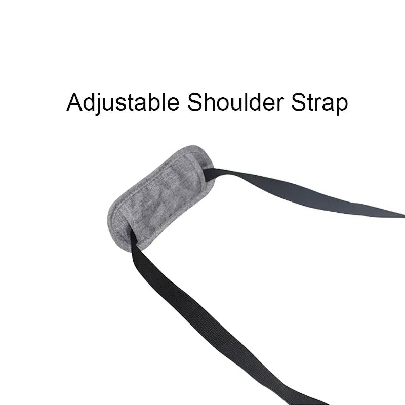 Linen universal stroller organizer, designed for convenience and style in baby transport.