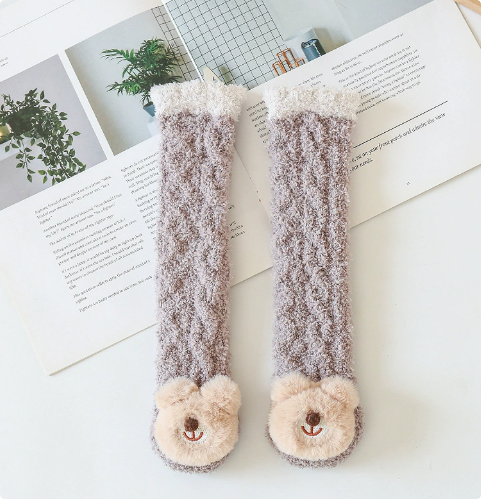 Long anti-slip warm baby socks, a cozy and practical addition to infant apparel.