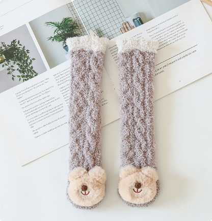 Long anti-slip warm baby socks, a cozy and practical addition to infant apparel.