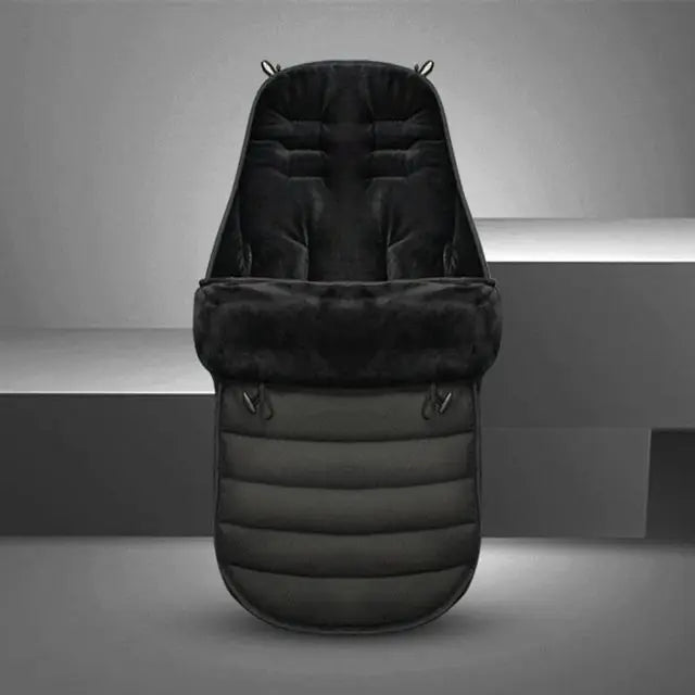 Winter warm sleeping bag for baby stroller, red, essential newborn accessory