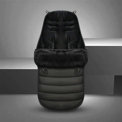Winter warm sleeping bag for baby stroller, red, essential newborn accessory