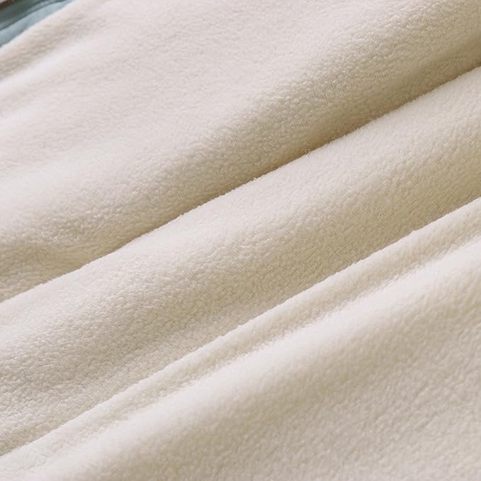 Detailed shot of zipper and pockets on a child's winter parka, practical and warm