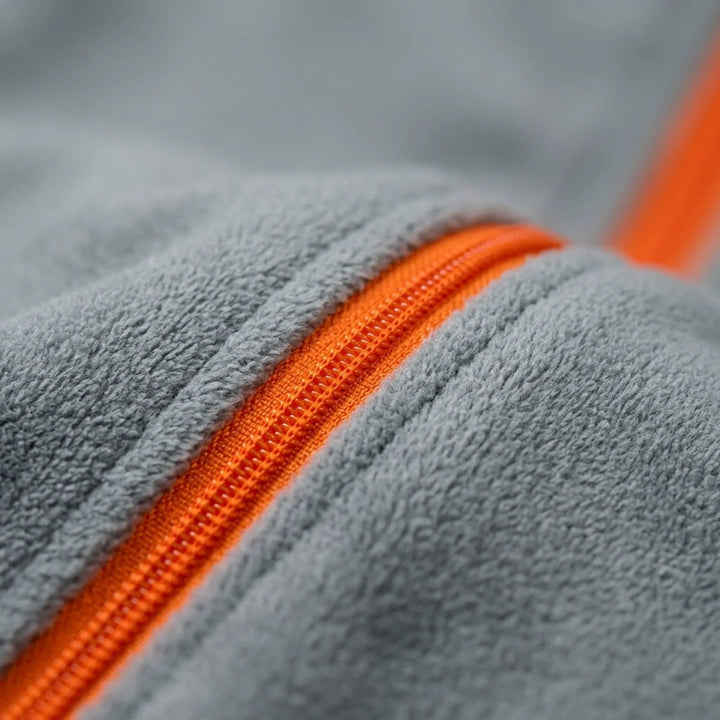 Compact nylon sleeping bag liner. Ideal lightweight gear for camping, backpacking, and travel, ensuring warmth.