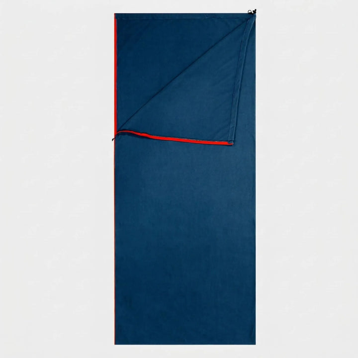 Unisex sleeping bag liner for versatile use. Provides warmth for camping, travel, hiking, & outdoor recreation.