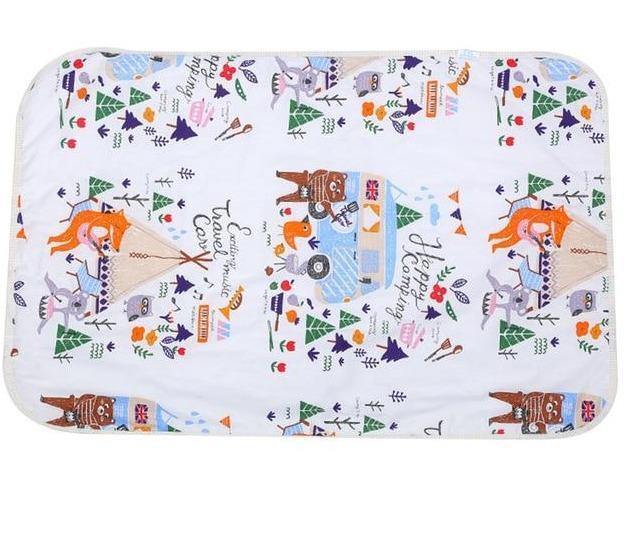 Baby changing mat in stylish design, a must-have nursery essential.