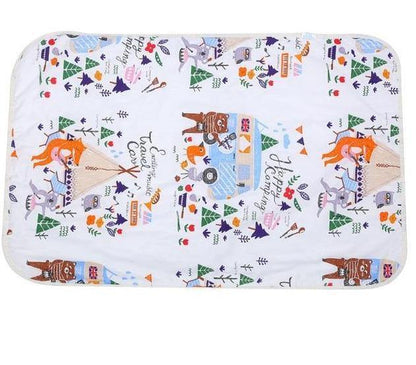 Baby changing mat in stylish design, a must-have nursery essential.