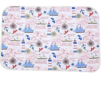 Nursery changing pad: durable, waterproof, and comfortable for baby.