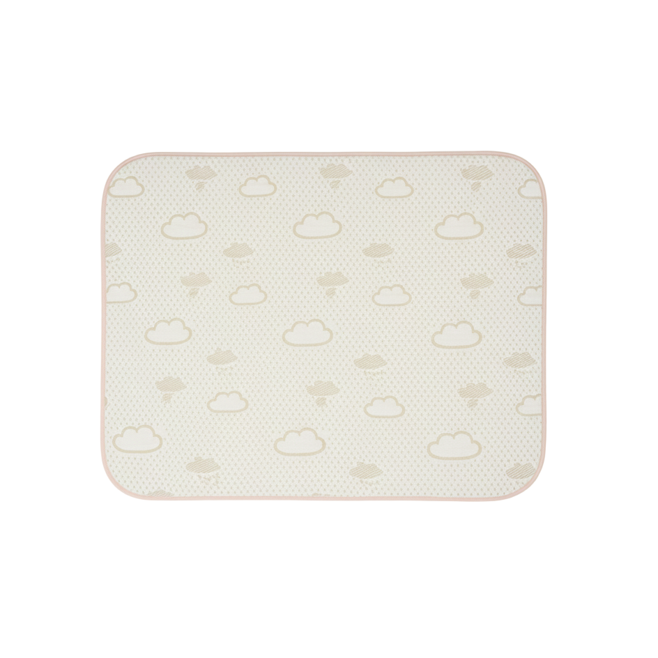 Baby accessories waterproof mattress pad, fitted for cribs and toddler beds, white finish