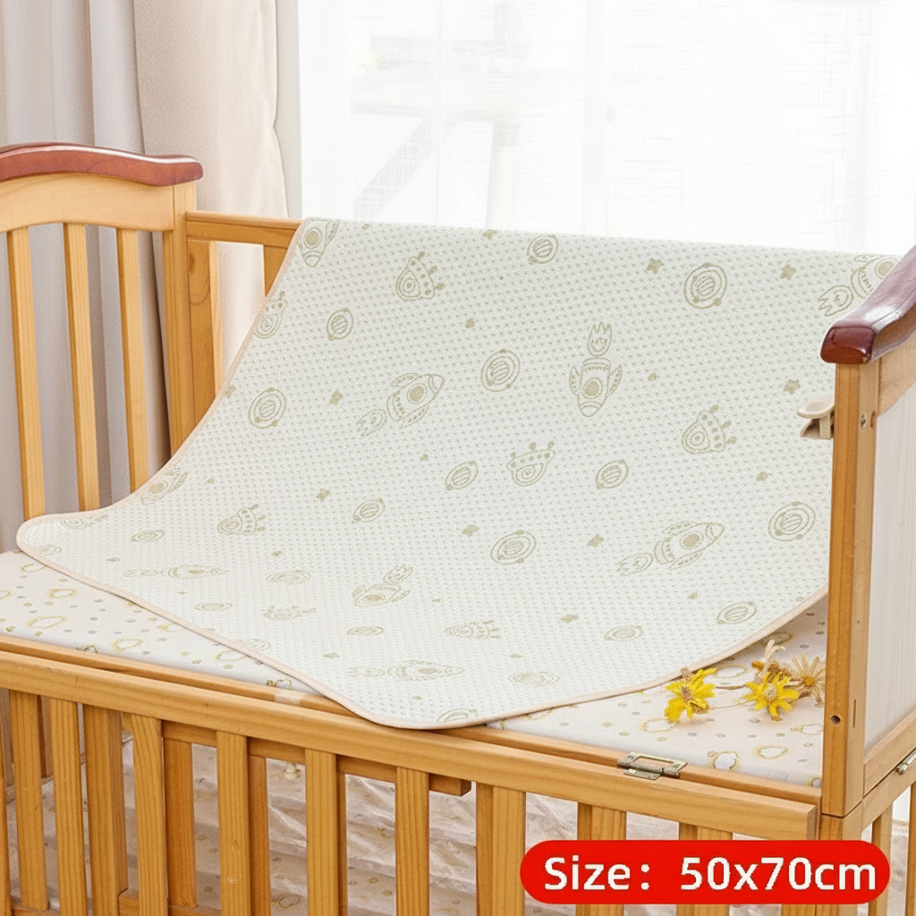Waterproof mattress protector for children, ideal for sensitive skin, 100% waterproof