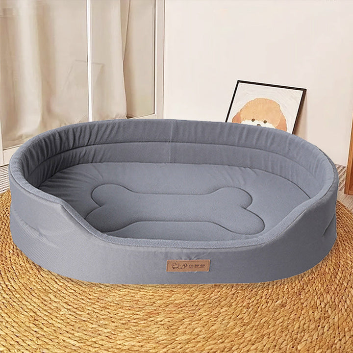 Premium waterproof orthopedic dog bed offering plush comfort & a durable, easy-clean design.