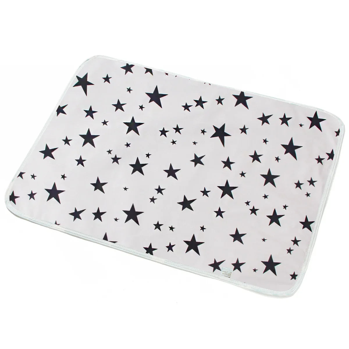Compact travel baby changing mat, waterproof and reusable for convenient diaper changes