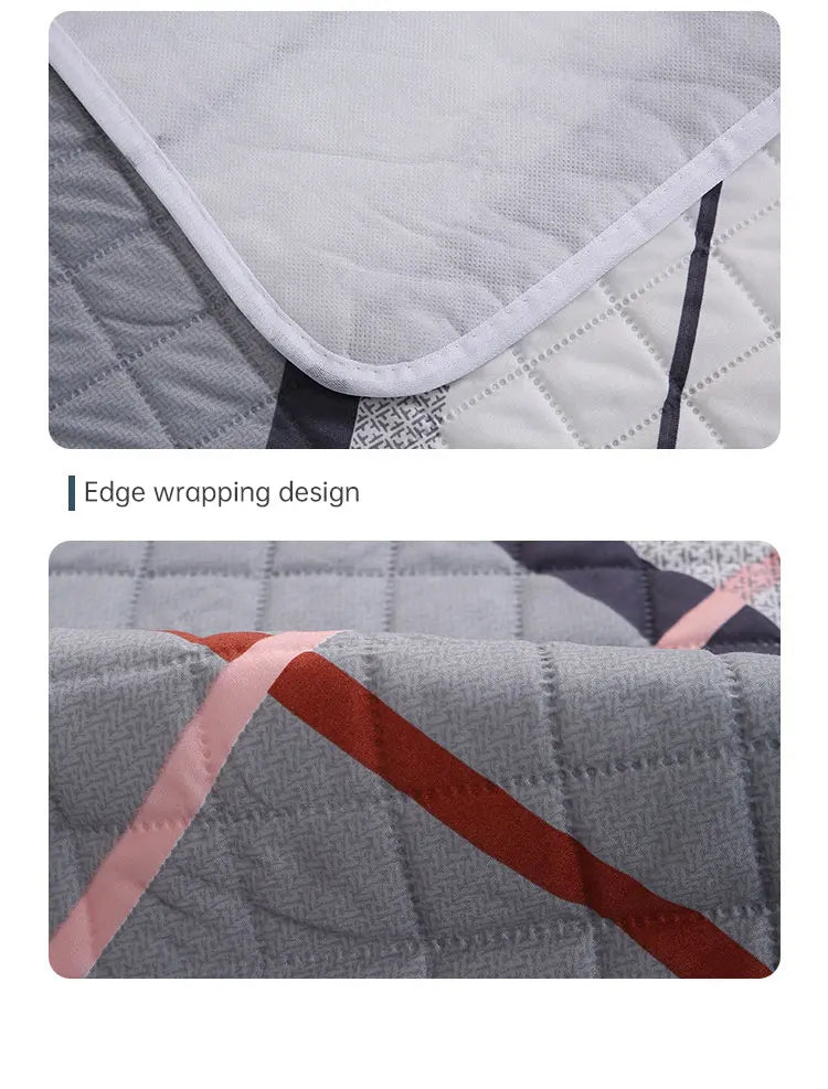 Waterproof baby bedding solution, protects mattress from leaks, reusable.