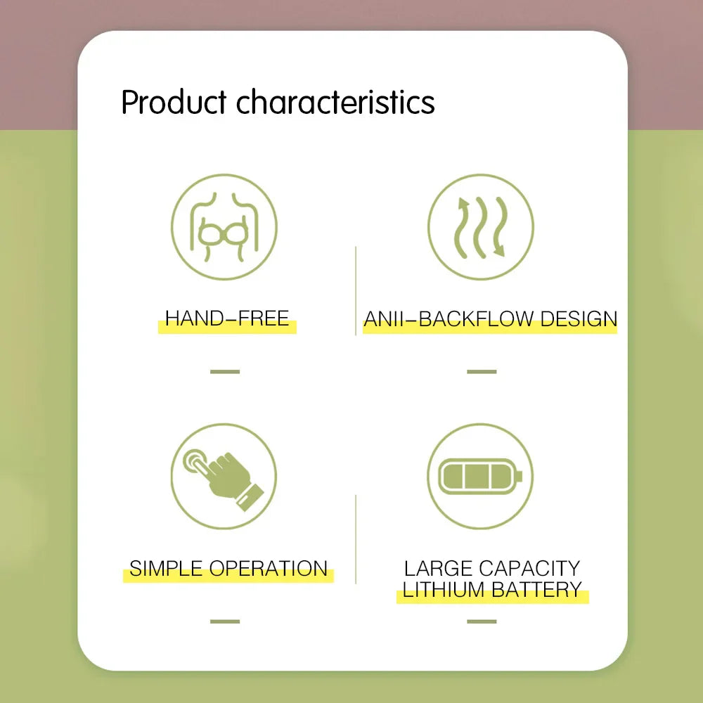 Two wearable electric breast pumps, illustrating dual pumping option for efficient milk expression.