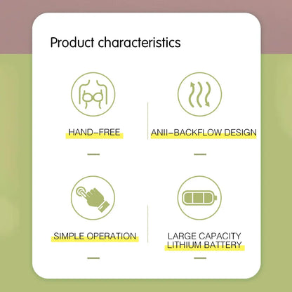 Two wearable electric breast pumps, illustrating dual pumping option for efficient milk expression.