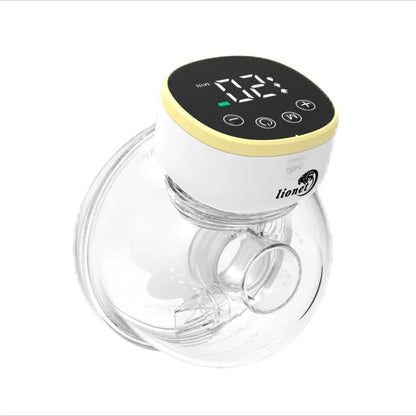 Electric hands-free breast pump, designed for comfort and efficiency, new mom baby care